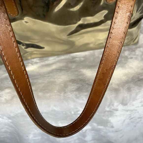 Consuela Goldie Breezy East West Tote Metallic Gold Large Shopper Bag